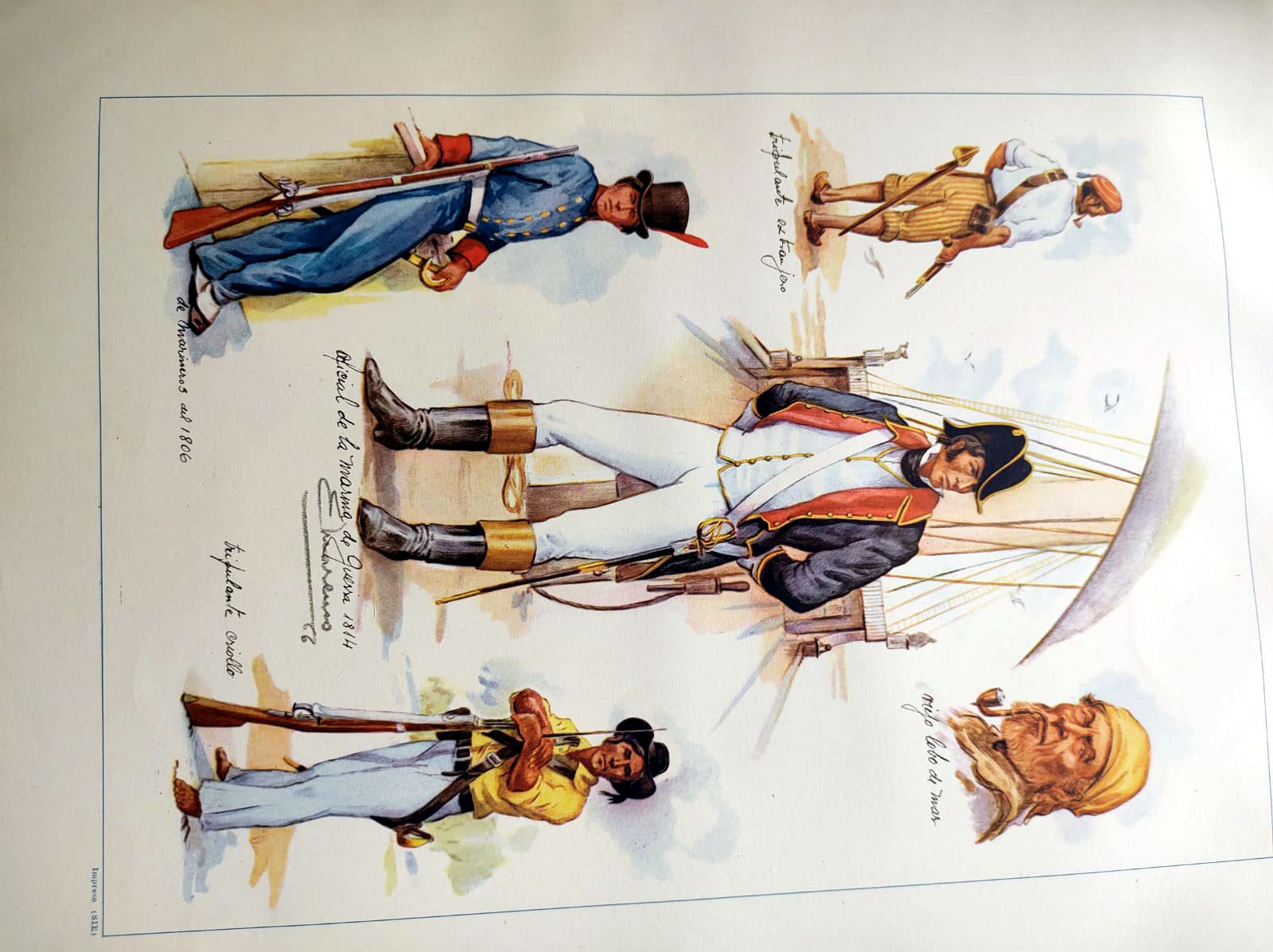 Oficial de la Marina de Guerra, 1814